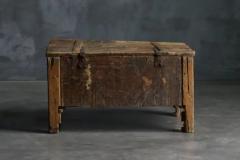 Primitive Rural Chest France 19th Century - 3934257