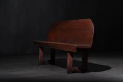 Primitive Rustic Bench France 19th Century - 4147202
