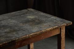 Primitive Rustic Dining Table France 1900s - 4282057