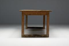 Primitive Rustic Dining Table France 1900s - 4282077