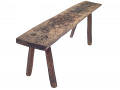 Primitive Style Bench with Chopped Seat - 2206654