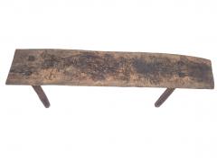 Primitive Style Bench with Chopped Seat - 2206659