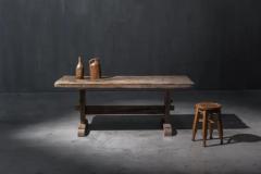 Primitive Wabi Sabi Table France 19th Century - 4117311