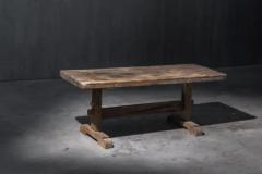 Primitive Wabi Sabi Table France 19th Century - 4117318