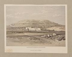 Print after Roberts Medinet Abou Thebes 1856 - 3636745