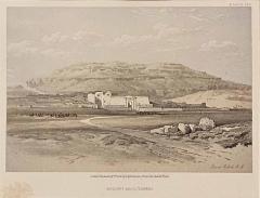 Print after Roberts Medinet Abou Thebes 1856 - 3637093