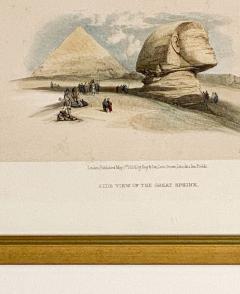 Print of Sphinx by Roberts 19th century - 2443510