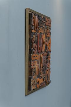 Printing Block Letter Press Collage Art - 3382951