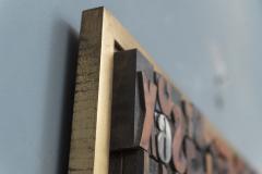 Printing Block Letter Press Collage Art - 3382952