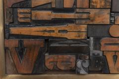 Printing Block Letter Press Collage Art - 3382953