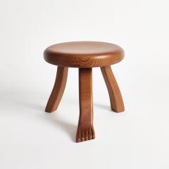 Project 213A Brown Chestnut Foot Stool - 2807576