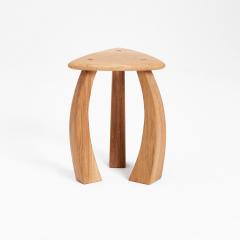 Project 213A Natural Oak Arc de Stool 52 - 2807614