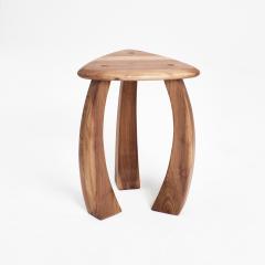 Project 213A Natural Walnut Arc de Stool 52 - 2807618