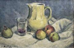 Prosper Rotge Pot and Fresh Fruit  - 1642267
