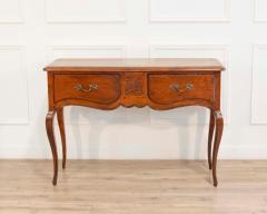 Proven al Walnut Console Table with Two Drawers Louis XV Style 20th Century - 4437879