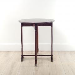 Provincial French Directoire Small Round Dropleaf Table in Cherry 19th century - 3603716