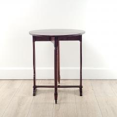 Provincial French Directoire Small Round Dropleaf Table in Cherry 19th century - 3603716