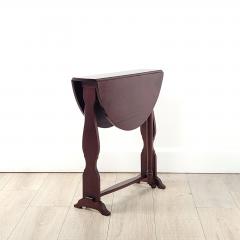 Provincial French Directoire Small Round Dropleaf Table in Cherry 19th century - 3603718