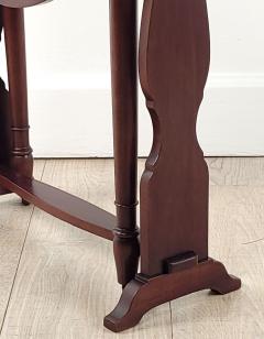 Provincial French Directoire Small Round Dropleaf Table in Cherry 19th century - 3603719