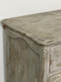 Provincial Gustavian Style Swedish Paint Decorated Distressed Commode Chest - 2884102