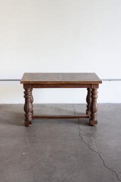 Provincial Swiss Antique Carved Table - 4194777