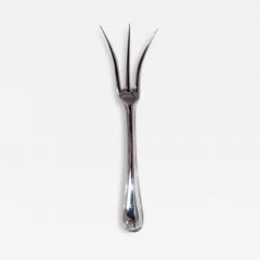 Puiforcat Mazarin Silver Cold Meat Serving Fork - 3849046