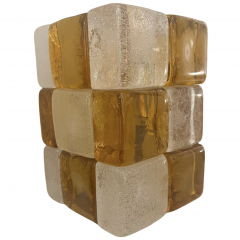 Pulegoso Glass Table Lamp by Albano Poli for Poliarte 1970s - 4361758