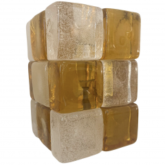 Pulegoso Glass Table Lamp by Albano Poli for Poliarte 1970s - 4361759