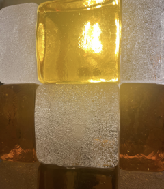 Pulegoso Glass Table Lamp by Albano Poli for Poliarte 1970s - 4361761
