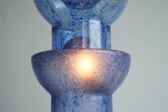 Pulegoso Murano Glass Table Lamp Sculpture Italy 1970s - 4468696