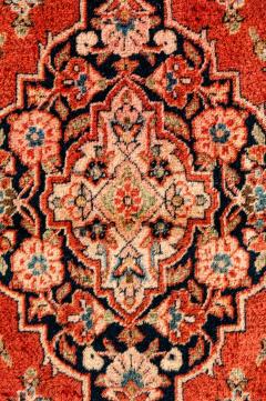 Pure Silk Hand Knotted Persian Area Rug - 1129953