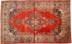 Pure Silk Hand Knotted Persian Area Rug - 1133236