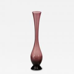 Purple Tinted Glass Bud Vase - 4721181