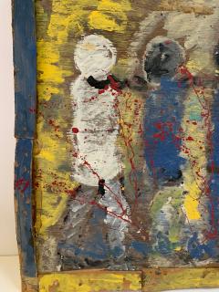 Purvis Young Original Purvis Young Extra Large Outsider Street Art - 4632990