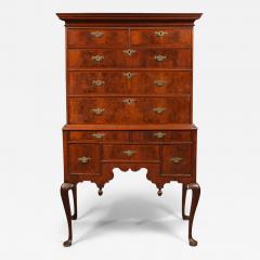 QUEEN ANNE PAD FOOT HIGHBOY - 3064686