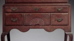 QUEEN ANNE SHELL CARVED HIGH CHEST OF DRAWERS - 4444941