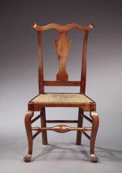 QUEEN ANNE SIDE CHAIR AUTHENTICATED TO WILLIAM SAVERY 1721 2 1787  - 3623381