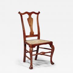 QUEEN ANNE SIDE CHAIR AUTHENTICATED TO WILLIAM SAVERY 1721 2 1787  - 3624812