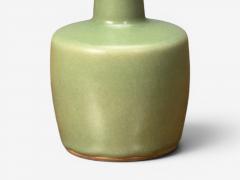 Qing Dynasty Longquan Style Celadon Glazed Vase Qing Dynasty China 19th c  - 4714465
