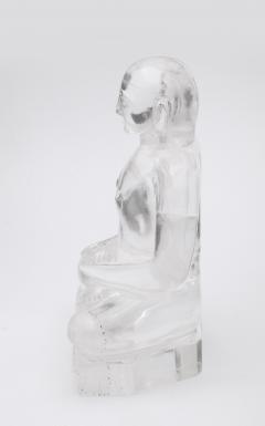 Qing Dynasty Rock Crystal Buddha - 2357650