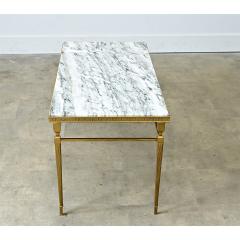 Quality Vintage French Brass and Marble Coffee Table - 4798383
