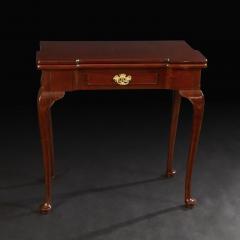 Queen Ann Mahogany Card Table - 2118386