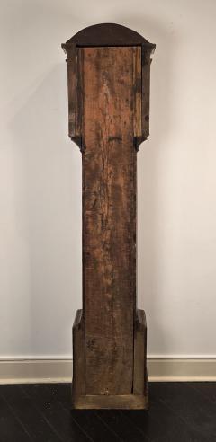 Queen Anne Burl Walnut Long Case Clock by Thomas Perkins - 4477344