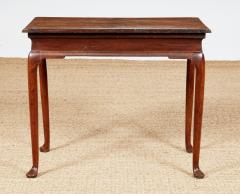 Queen Anne Burl Walnut Side Table - 3921216