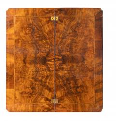 Queen Anne Burr Walnut Bachelors Chest - 4322935