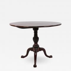 Queen Anne Cherry Wood Tilt Top Table with Cabriole Legs - 1428183