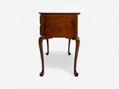 Queen Anne Mahogany Brass Writing Desk England 1900s - 4234286