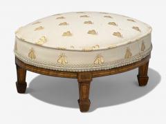 Queen Anne Scalamandre Fabric Mahogany Wingback Chair England 19th c  - 4409369