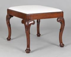 Queen Anne Style Mahogany Stool - 2314448