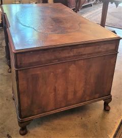 Queen Anne Style Pedestal Desk - 2235651